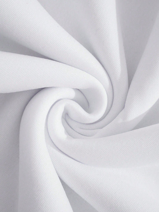 Cottnline sudadera con capucha de algodon con bolsillo canguro, hombros caidos y cordon ajustable