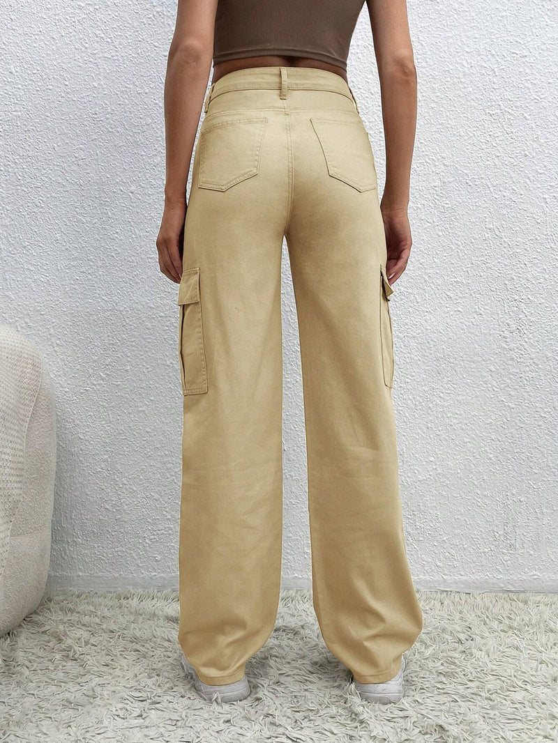 Tall Jeans cargo con bolsillo lateral con solapa