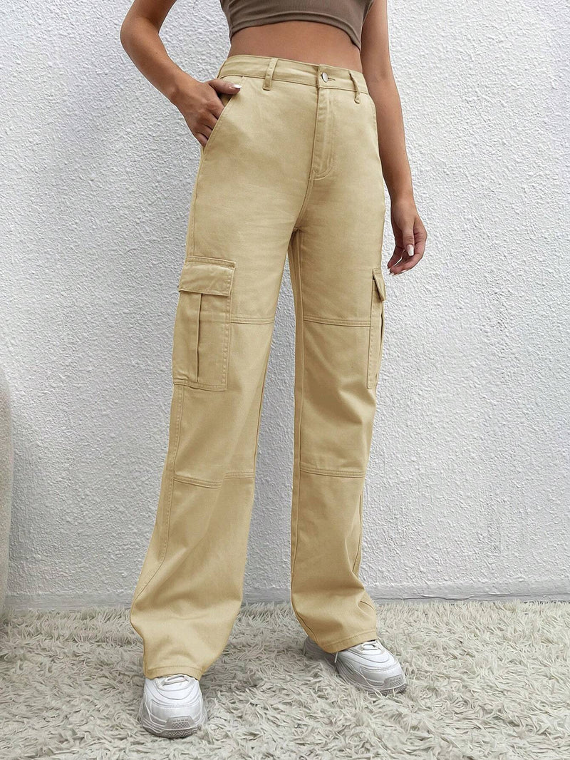 Tall Jeans cargo con bolsillo lateral con solapa