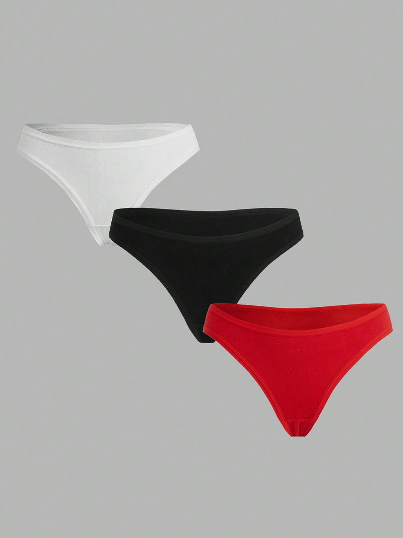 3 piezas set tanga simple