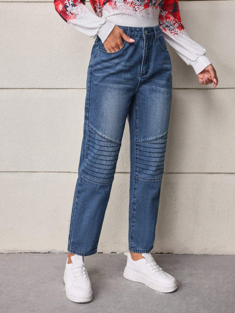 LUNE Jeans Ajustados Para Mujer