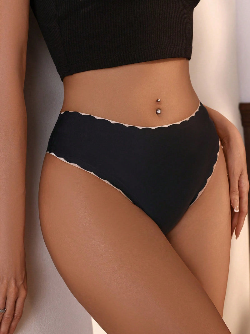 Tanga Con Bloques De Color Para Mujer