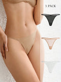 Leisure 3 piezas Set tanga unicolor
