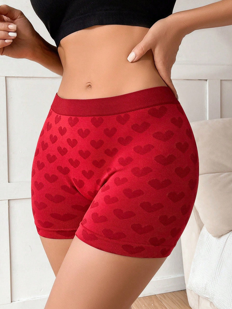 Boxer Briefs Con Diseno De Corazon