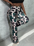 Pantalones Jogger Con Impresion Grafica