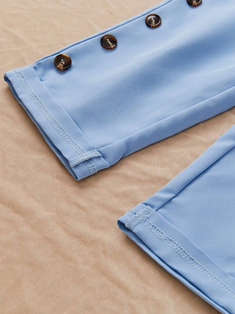 LUNE Pantalones De Cintura Con Cordon Para Mujer