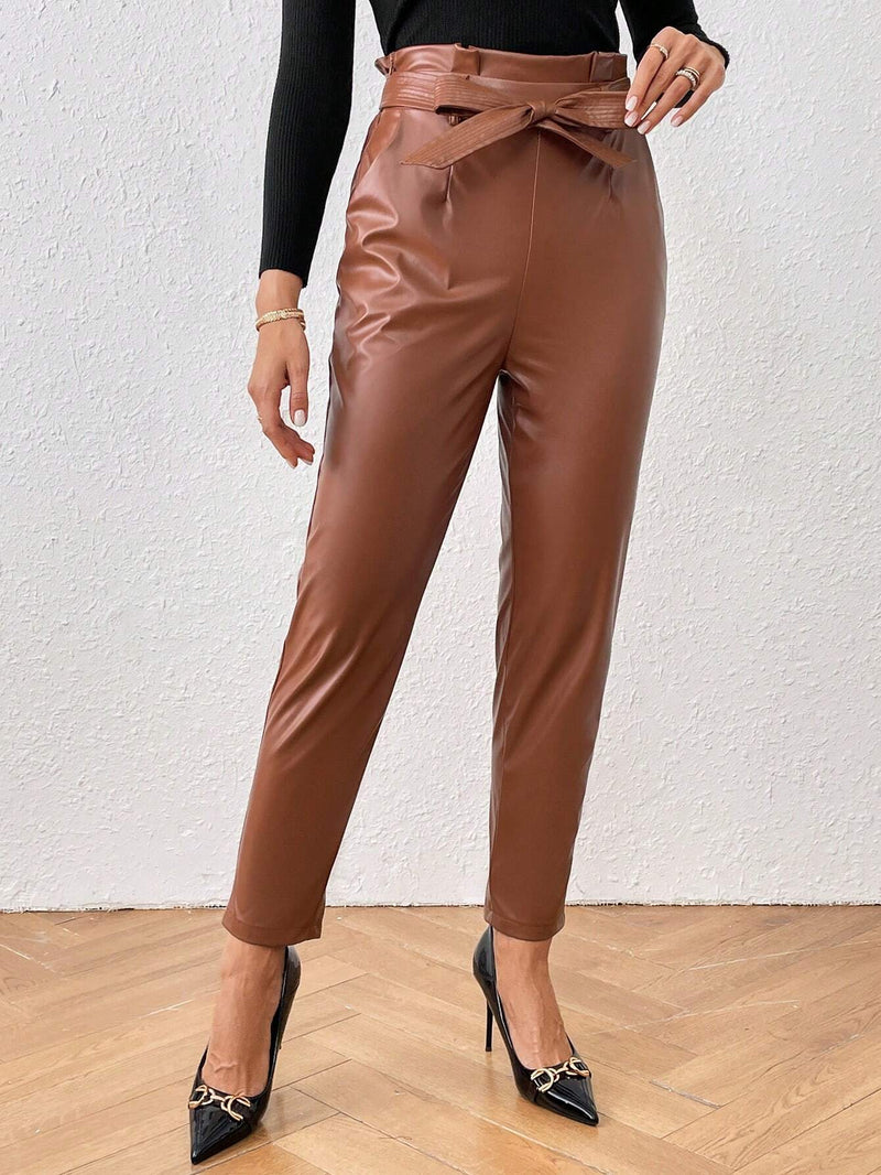 Prive Pantalones Para Mujer Con Cinturon