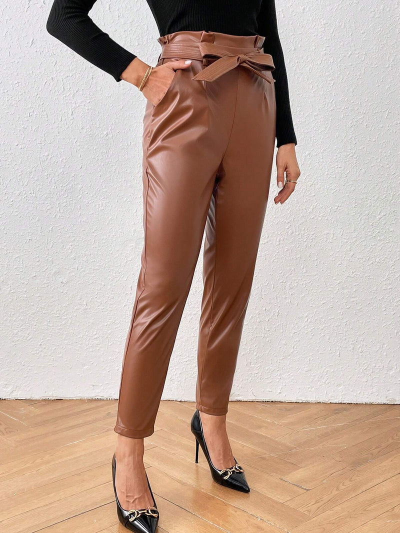 Prive Pantalones Para Mujer Con Cinturon