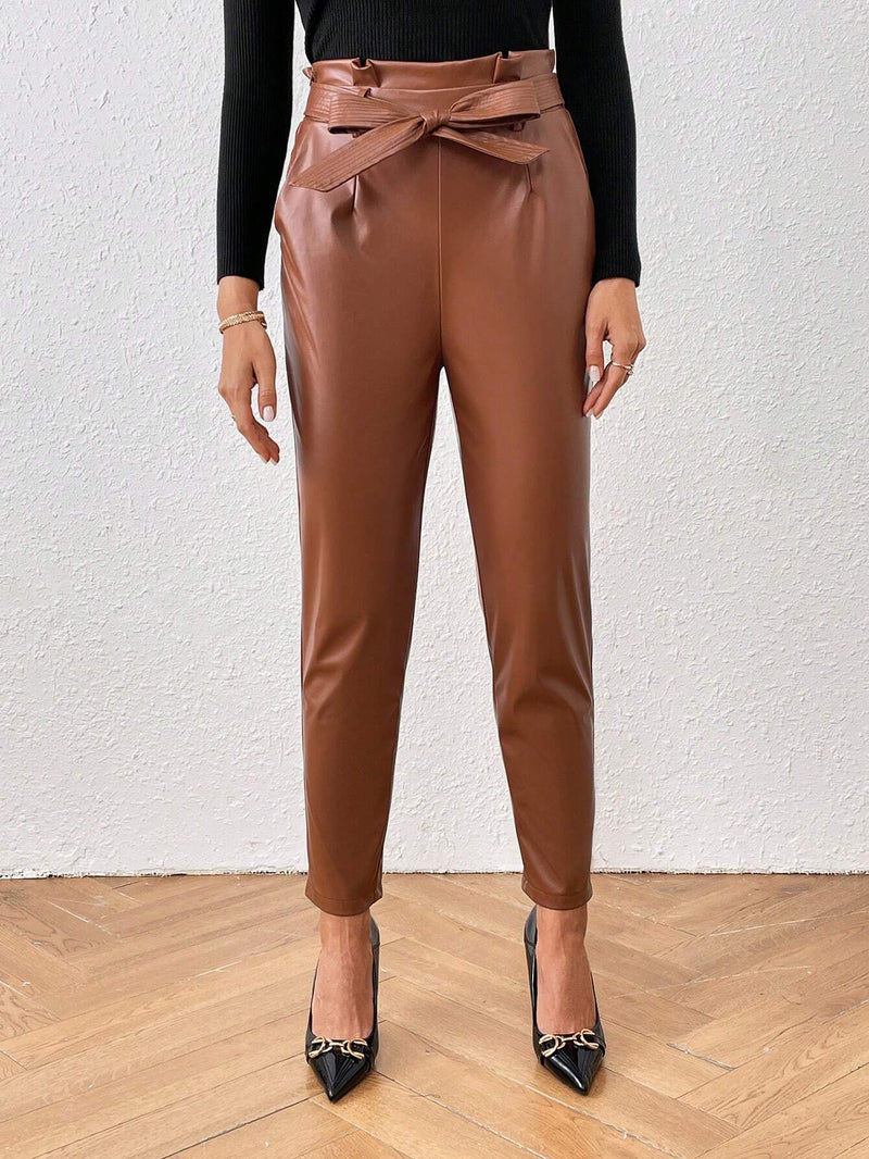 Prive Pantalones Para Mujer Con Cinturon