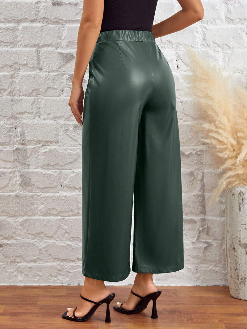 Frenchy Pantalones Para Mujer Con Bolsillos Dobles