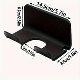 Soporte Para Secador De Pelo Sin Perforaciones, Soporte Universal Para Secador De Pelo, Colgador De Plástico Para Montar En La Pared Del Baño, Estante De Almacenamiento Para Secador De Pelo, Soporte Multifuncional, Accesorios De Baño