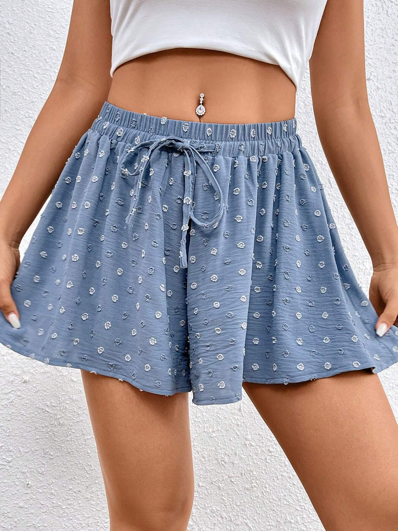 Essnce Shorts De Cintura Con Cordon Y Estampado Floral Para Mujeres