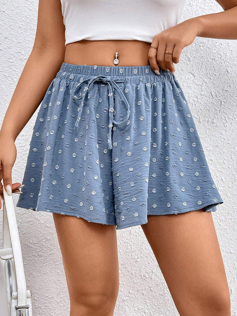 Essnce Shorts De Cintura Con Cordon Y Estampado Floral Para Mujeres