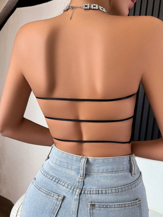 Sujetador Sin Tirantes Sin Costuras Sexy Para Mujer