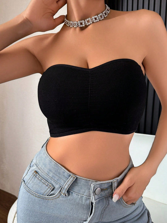 Sujetador Sin Tirantes Sin Costuras Sexy Para Mujer