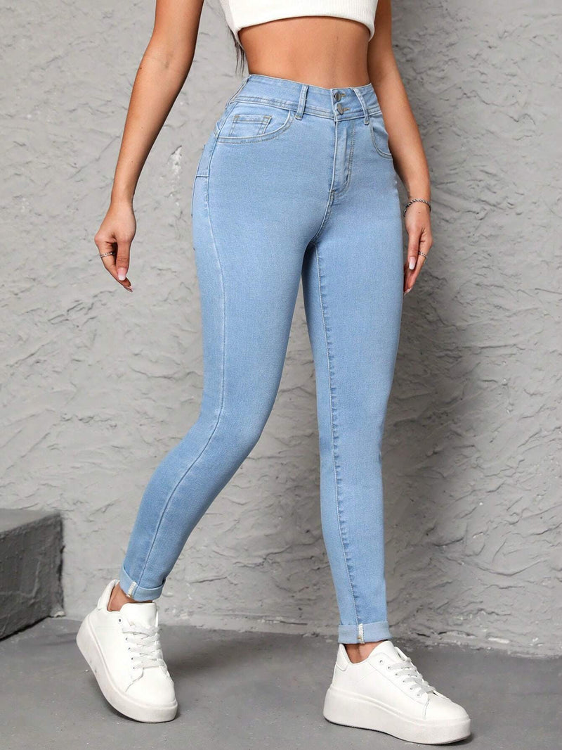 PETITE Jeans Ajustados Para Mujer