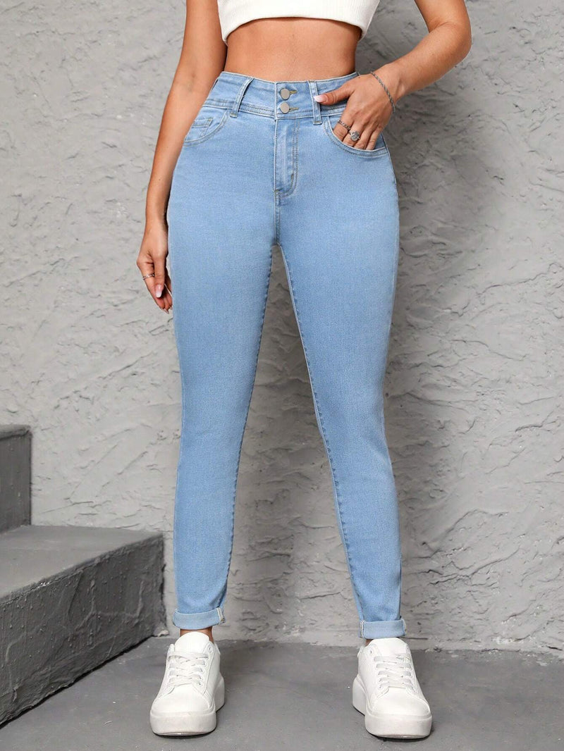 PETITE Jeans Ajustados Para Mujer