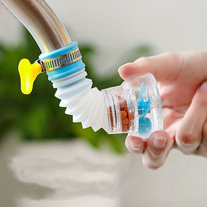 1 Pieza, Filtro De Grifo A Prueba De Salpicaduras, Grifo De Fregadero Giratorio, Aireador De Grifo De Agua Universal Para Baño, Extensor De Grifo De Fregadero, Filtro De Agua Giratorio Retráctil De Extensión, Esencial Para El Hogar