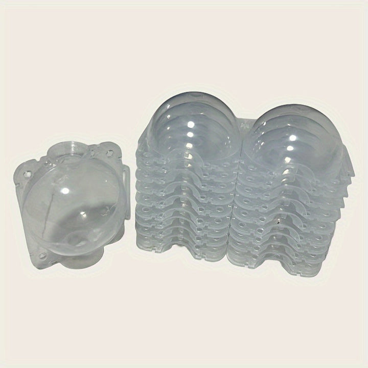 10 piezas de Cajas de Propagación de Alta Presión - Propagadores Manuales de Plástico Duradero para Injerto y Enraizamiento con Agujeros de Ventilación, Sin Necesidad de Electricidad para Esquejes, Ramas, Jardinería y Propagación de Árboles, Herramientas