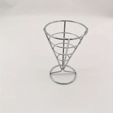 3pcs Cesta de Comida Creativa Americana para Papas Fritas de Restaurante, Cesta de Mini Snacks de Pollo Frito de Hierro Forjado para Restaurante Occidental