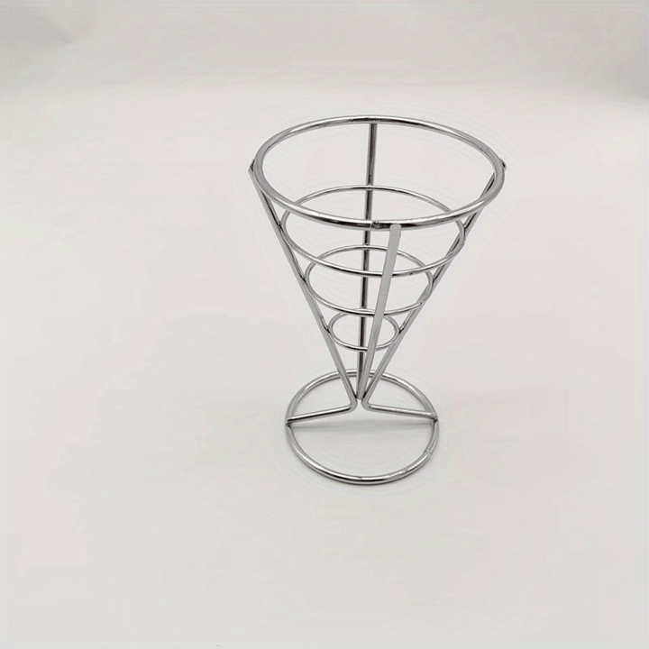 3pcs Cesta de Comida Creativa Americana para Papas Fritas de Restaurante, Cesta de Mini Snacks de Pollo Frito de Hierro Forjado para Restaurante Occidental