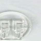 1pc Gancho de Parche Invisible, Colgador de Almacenamiento Fuerte para Baño, Gancho Adhesivo de Pared para Hogar con Alta Capacidad de Carga, Accesorios de Baño, 5.51 pulgadas * 2.36 pulgadas