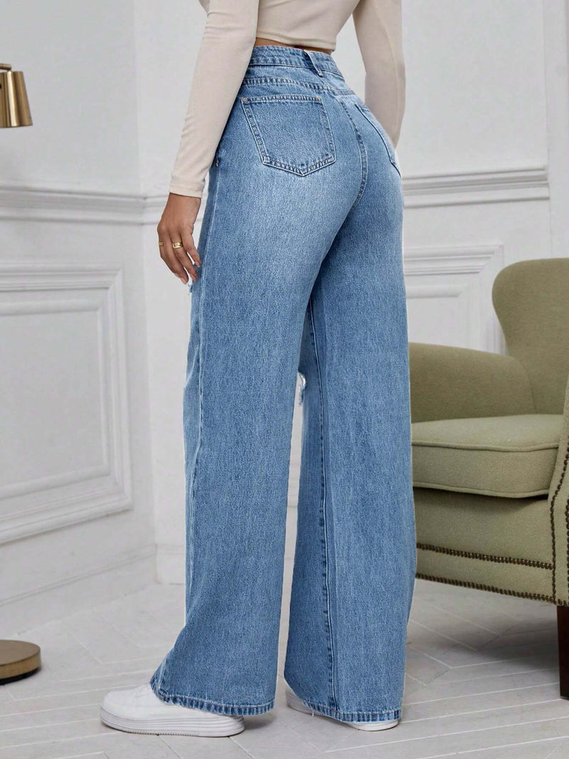 EZwear Jeans Rotos Para Mujer