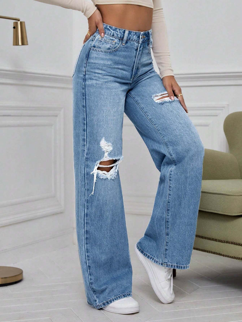 EZwear Jeans Rotos Para Mujer