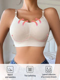 Sujetador Sin Costuras, Sin Cable, Suave Y Comodo, Pieza Individual