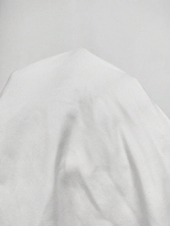 Top Corto Hueco De Color Solido Para Damas