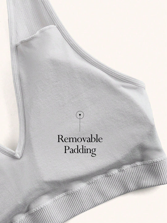 Leisure Chaleco Sin Costuras Para Mujer Con Sujetador Incorporado