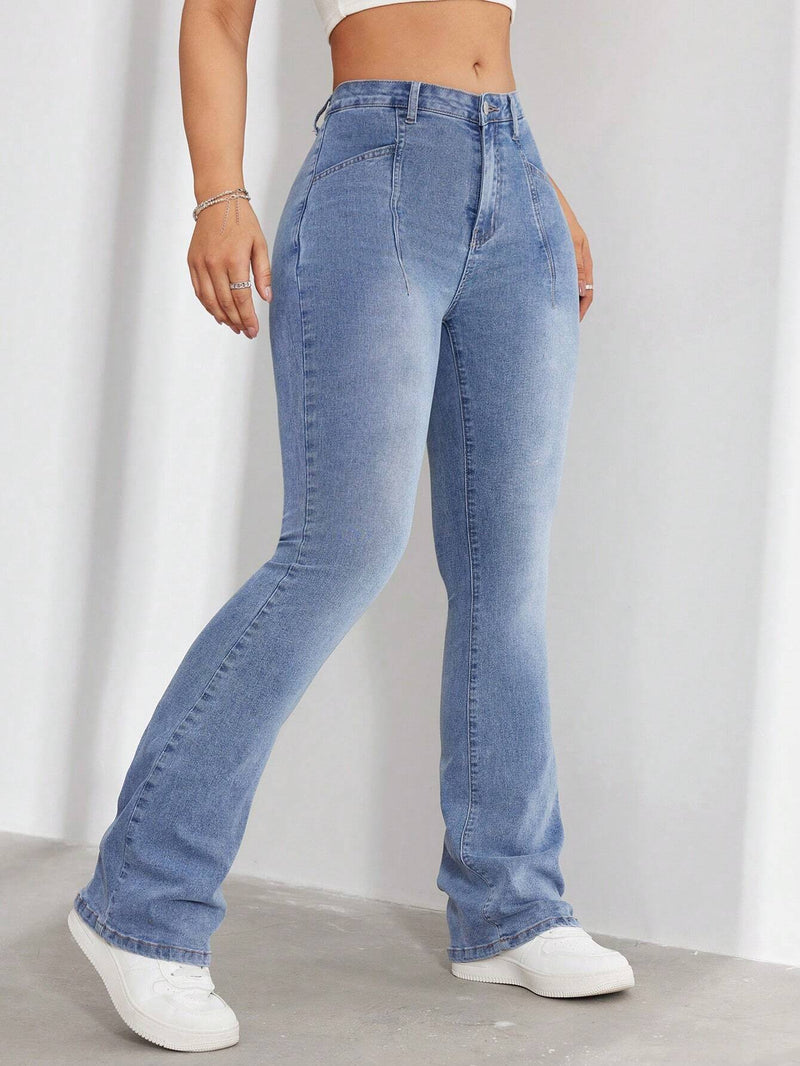 Jeans Acampanados Para Mujer