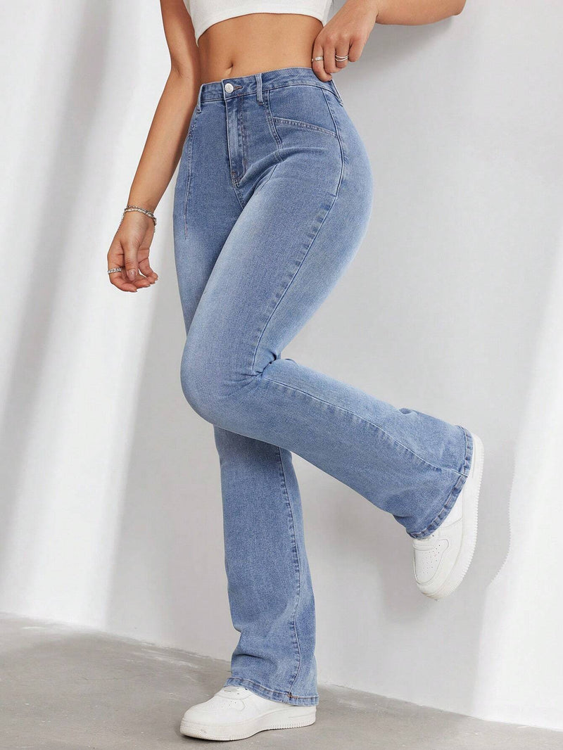 Jeans Acampanados Para Mujer