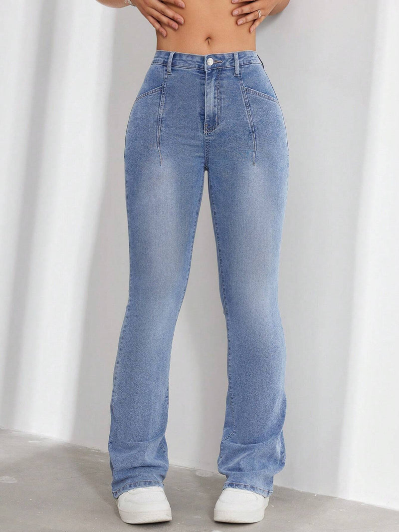 Jeans Acampanados Para Mujer