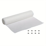 Filtro de papel para campana extractora de poliéster EcoClean, absorbente de aceite, antihumo, fácil de instalar, filtro de escape de cocina, no requiere batería.