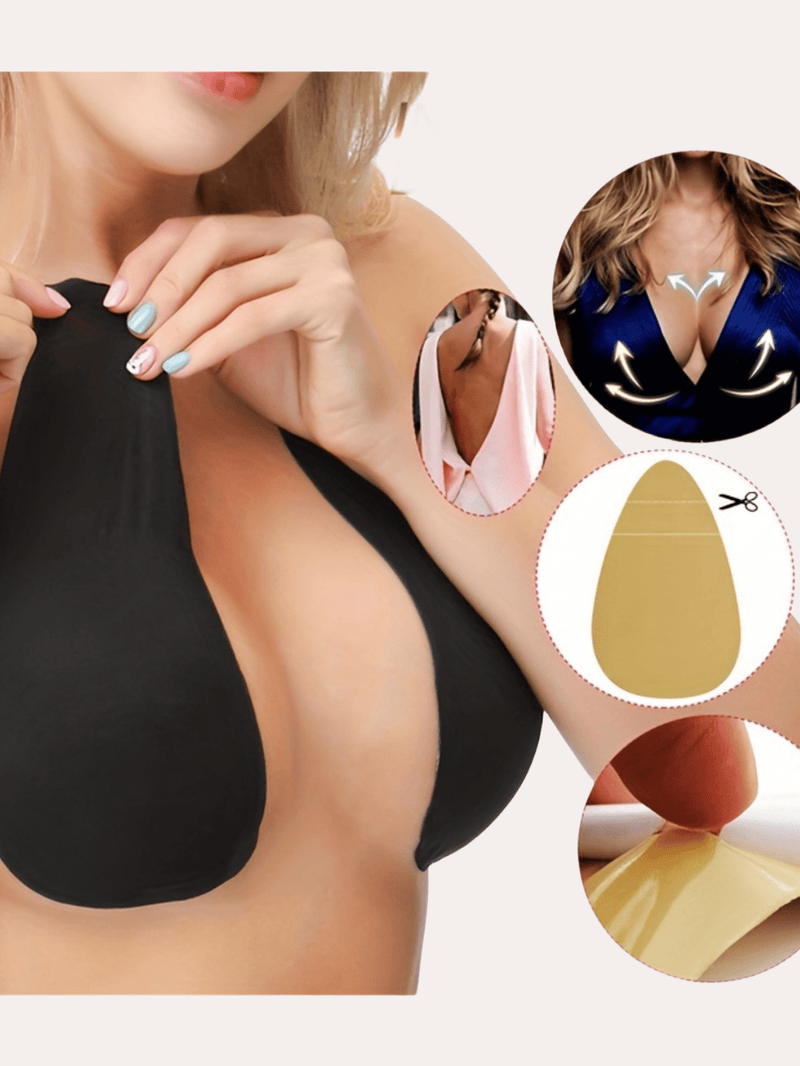 Cubierta Levantadora Invisible Autoadhesiva Anticonvexa De Pezon, Pezoneras Adhesivas Tipo Push Up, Accesorios De Lenceria Y Ropa Interior Para Mujeres