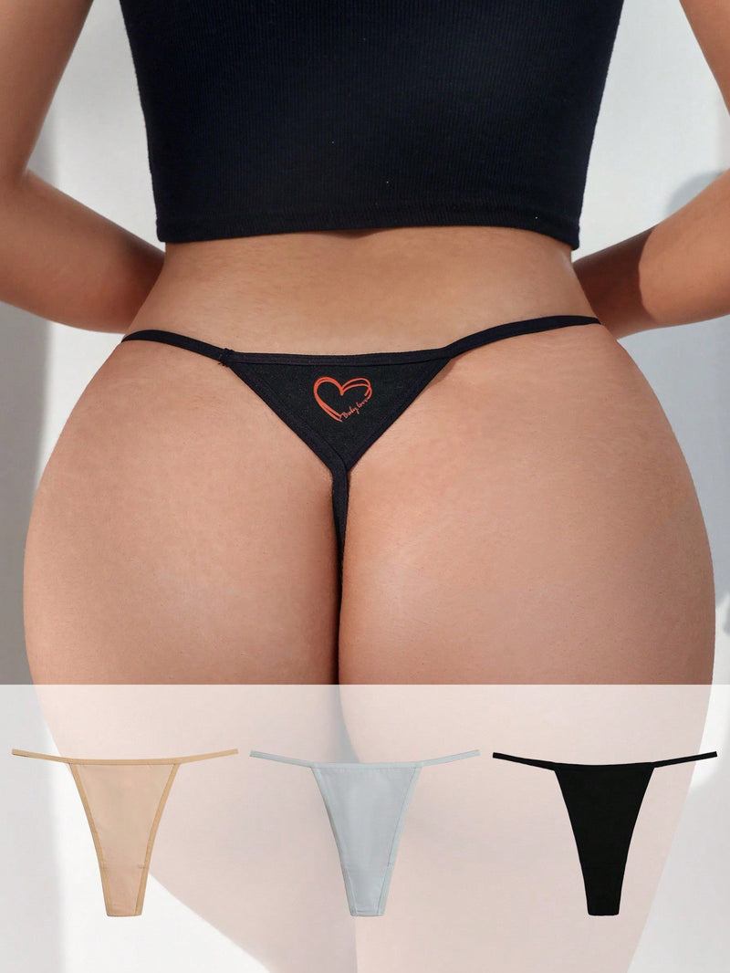 Tanga De Corazones Para Mujer