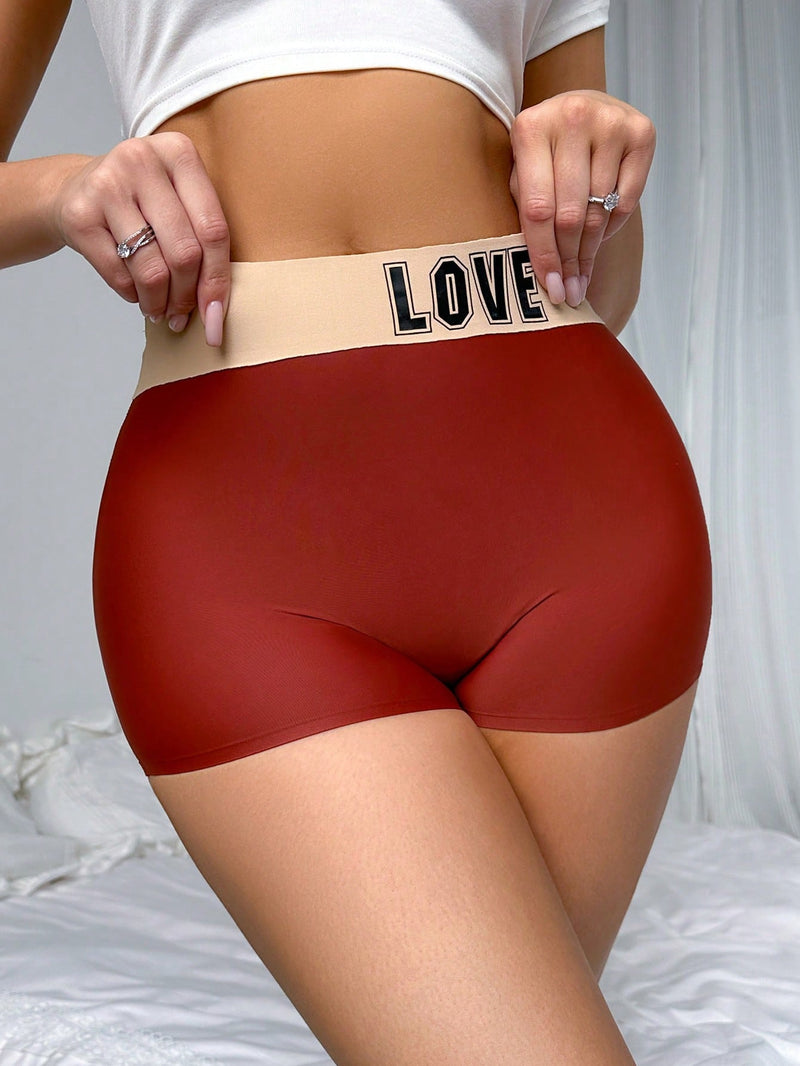 Panties de moda para damas con logo de amor