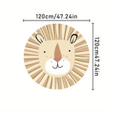 Alfombra de peluche suave antideslizante para dormitorio, sala o clóset, diseño cartoon, 1000g/m², lavable, imitación