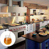 Un Tarro de Miel con Varilla para Mezclar, Embalaje Perlado, No Fácil de Romper, Multifuncional en Un Solo Recipiente, Tarro para Hojas de Té, Tarro Retro para Azúcar en Cubitos, Tarro para Almacenamiento de Cereales Domésticos, Tarro para Té de Flores,