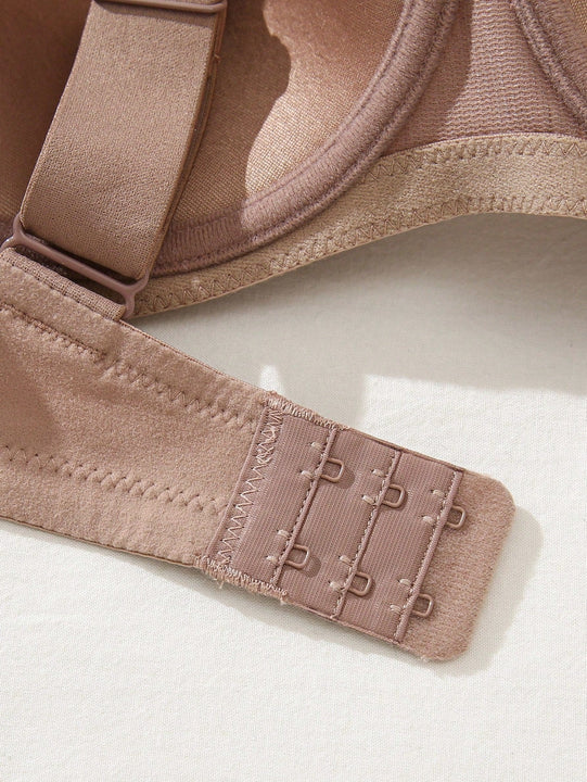 Conjunto basico de 3 sujetadores push-up sin costuras con correas anchas comodas y suaves para uso casual