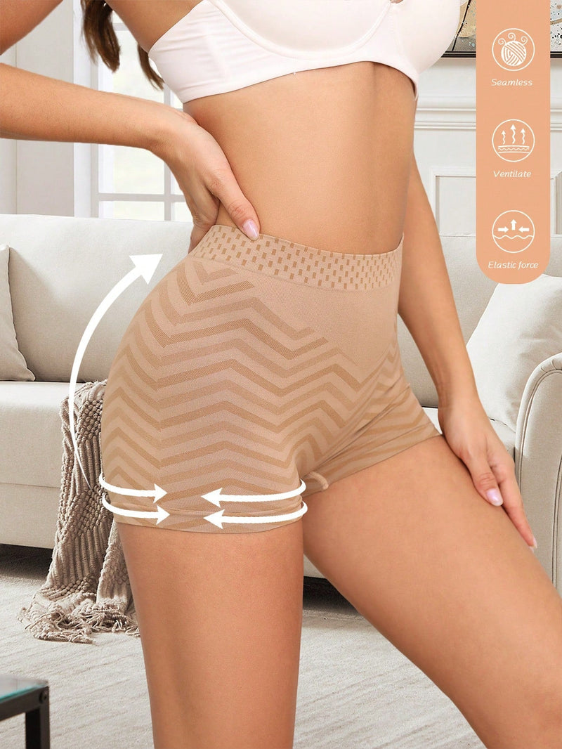 Mujeres 1 pieza Pantalones cortos de control del vientre elastico y sin costuras