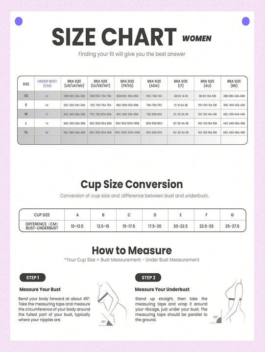 Set de sujetador de encaje con cable y panties con detalles de lazo, 1 pieza/set