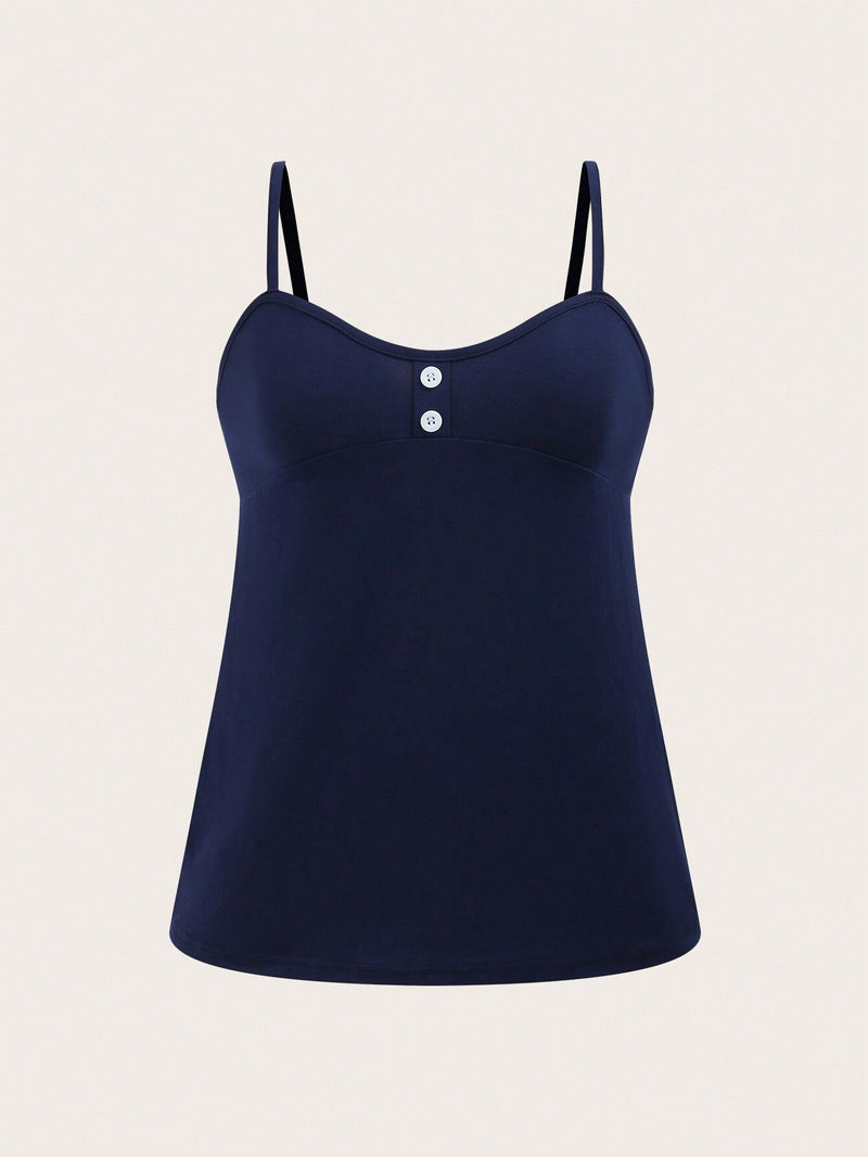 Coquette Soft Top, top lindo y comodo de uso diario para el verano. Victoria Secret Going Out Tops en color azul marino, Sling suave y comodo estilo Y2k Kpop. Tops holgados y de estilo Pijama para verano Conjuntos en Brasil y Estados Unidos