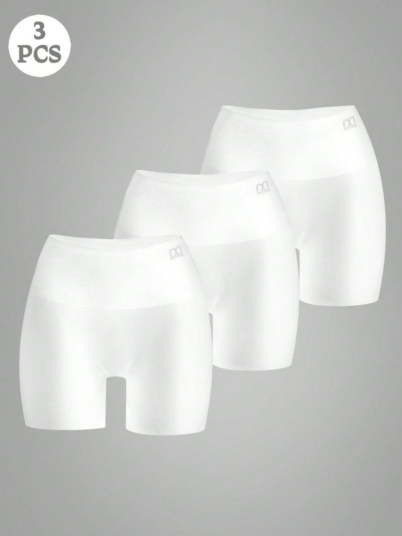 NEW 3 piezas Shorts de seguridad de cintura alta para mujeres con diseno de angulo plano