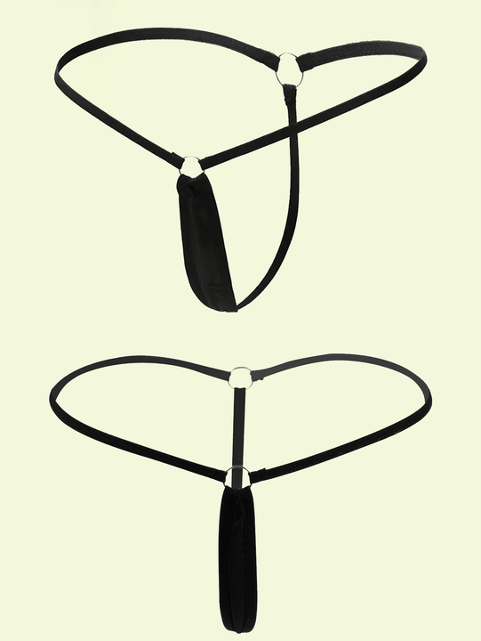 4 piezas CamiConjuntoa unicolor para mujer con tanga sexy de cintura baja, adecuada para uso diario