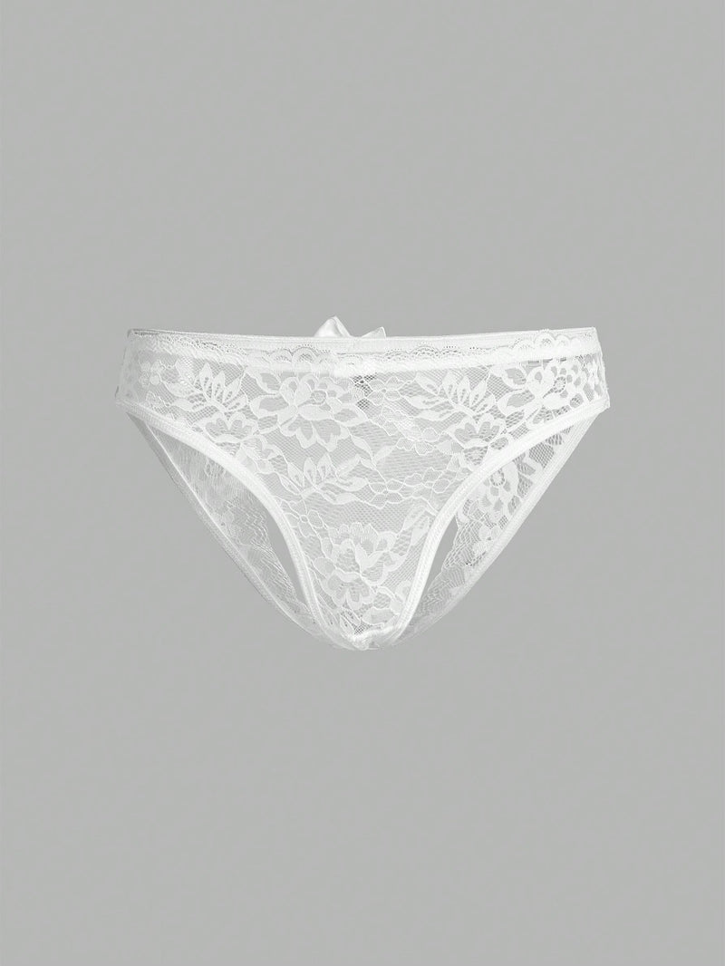 Classic Sexy Panties elegantes y sexis con lazo de encaje para mujeres