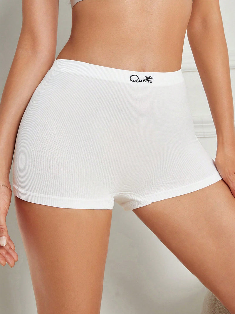 NEW  DesireSculpt Panties comodas sin costuras para mujer con impresion de letras