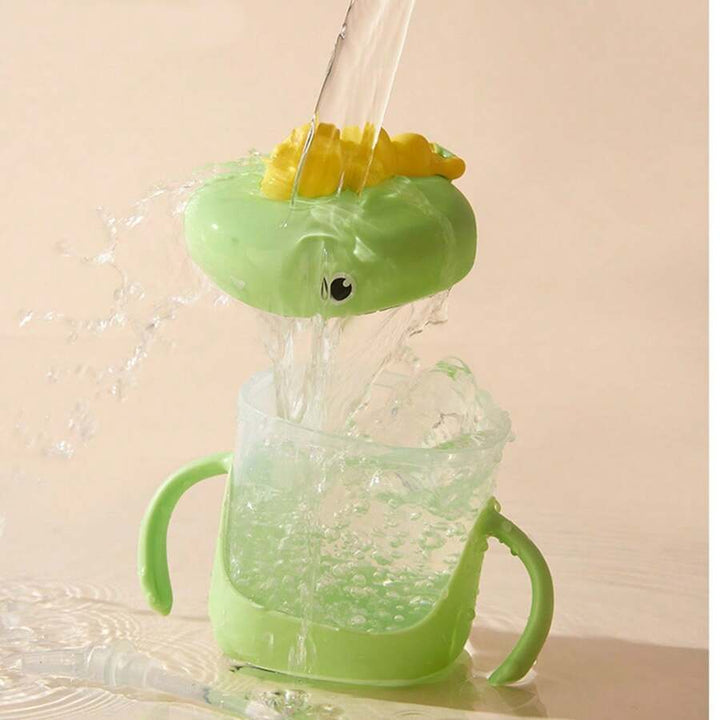 VASO ENTRENADOR PARA BEBÉ CON DISEÑO DE DINOSAURIO 300ML 35157-9 MUNBE