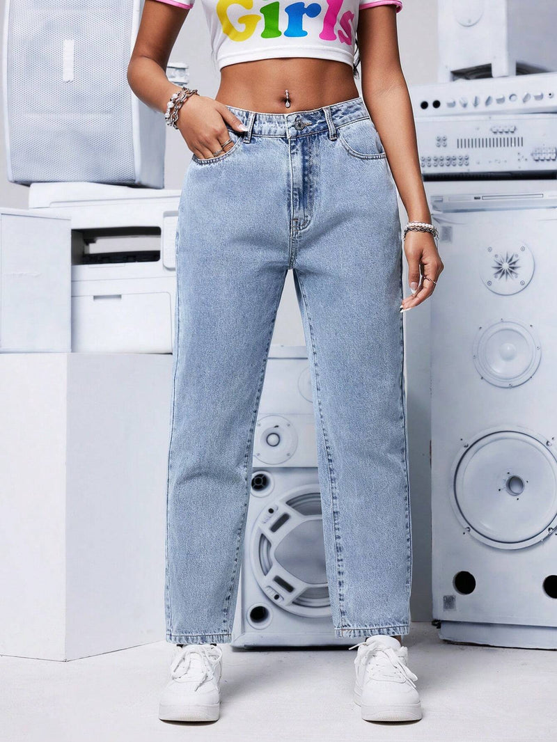 PETITE Pantalones largos Jeans casuales para mujer para usar todos los dias